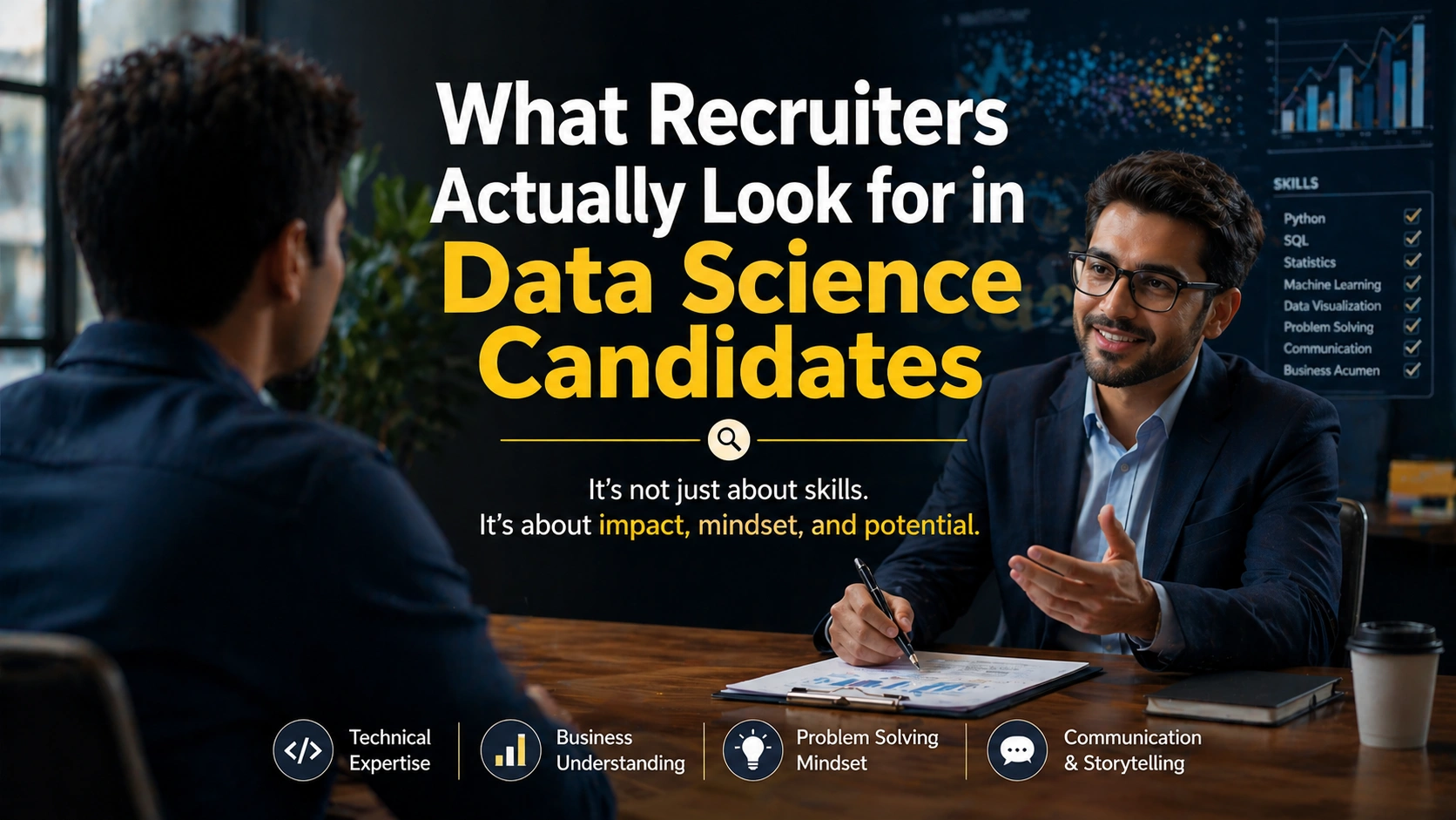 What Recruiters Actually Look for in Data Science Candidates